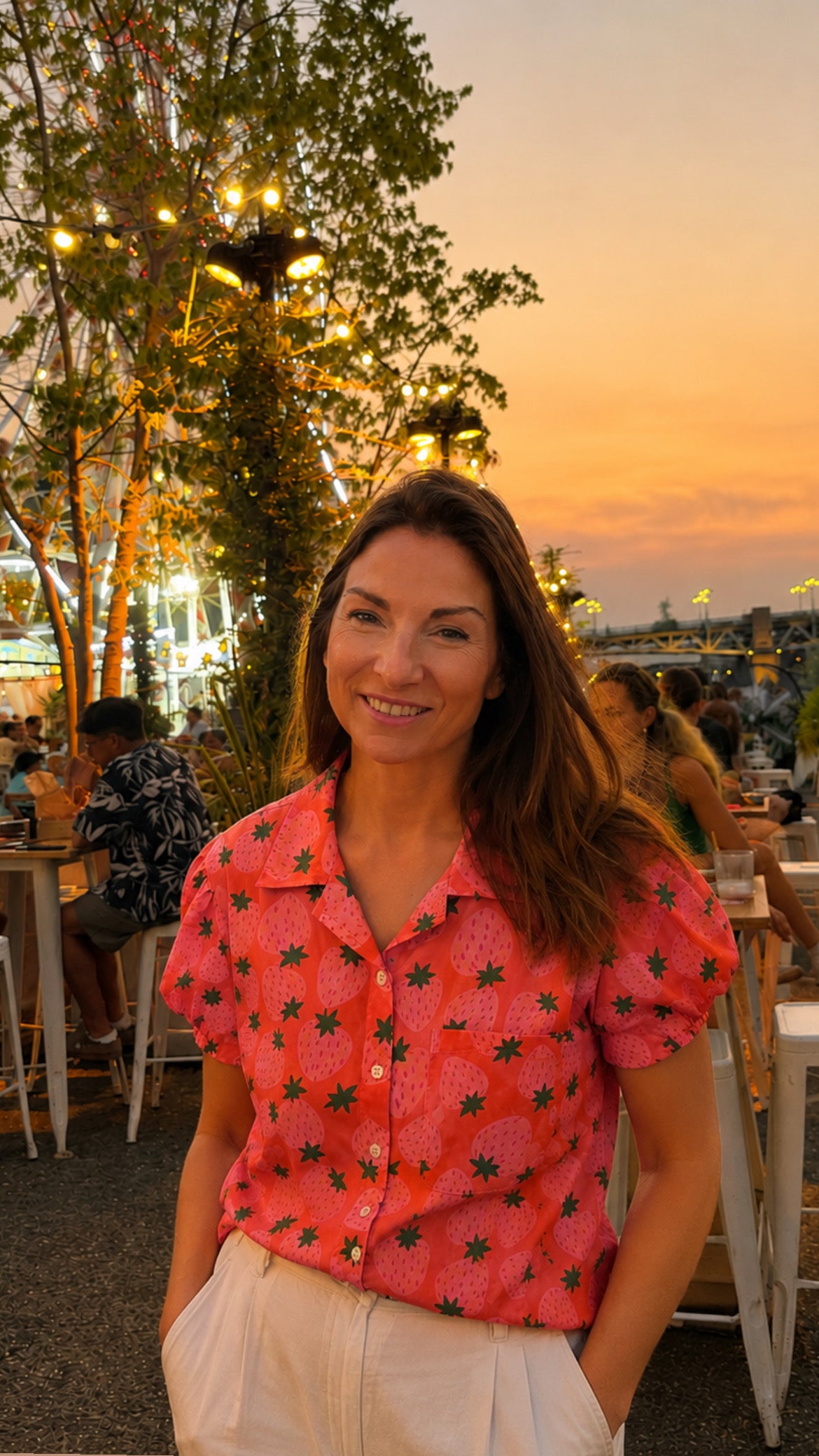 Camisa Verbena Fresas