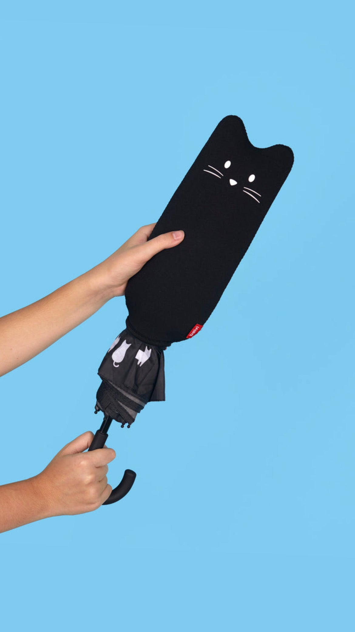 Paraguas Gato Negro