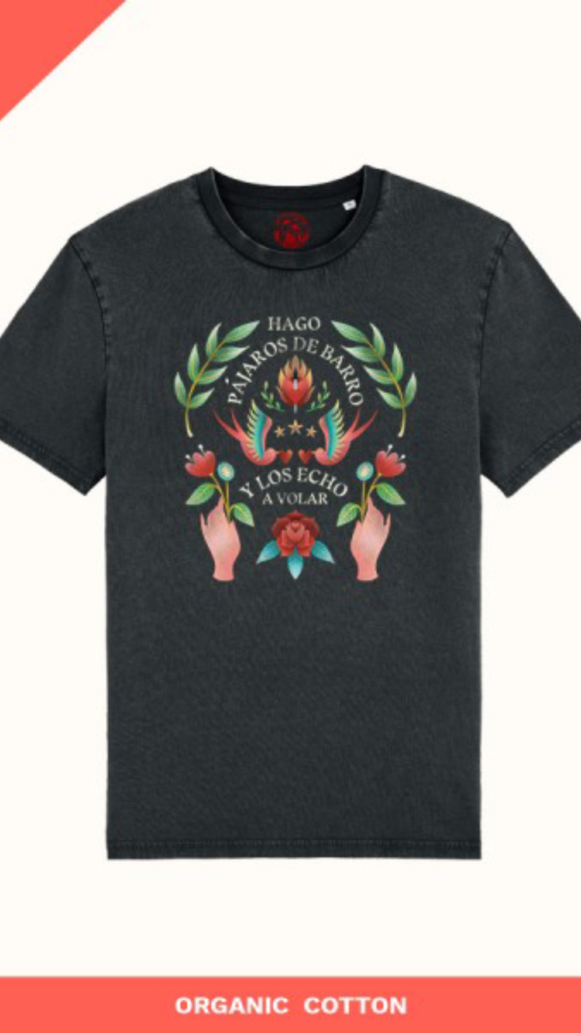 Camiseta Pájaros de Barro