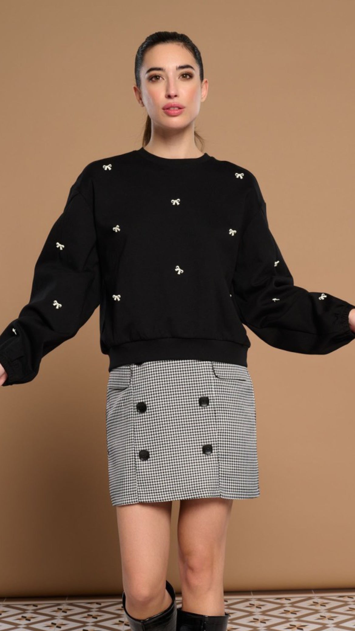 Black Rose Sweatshirt