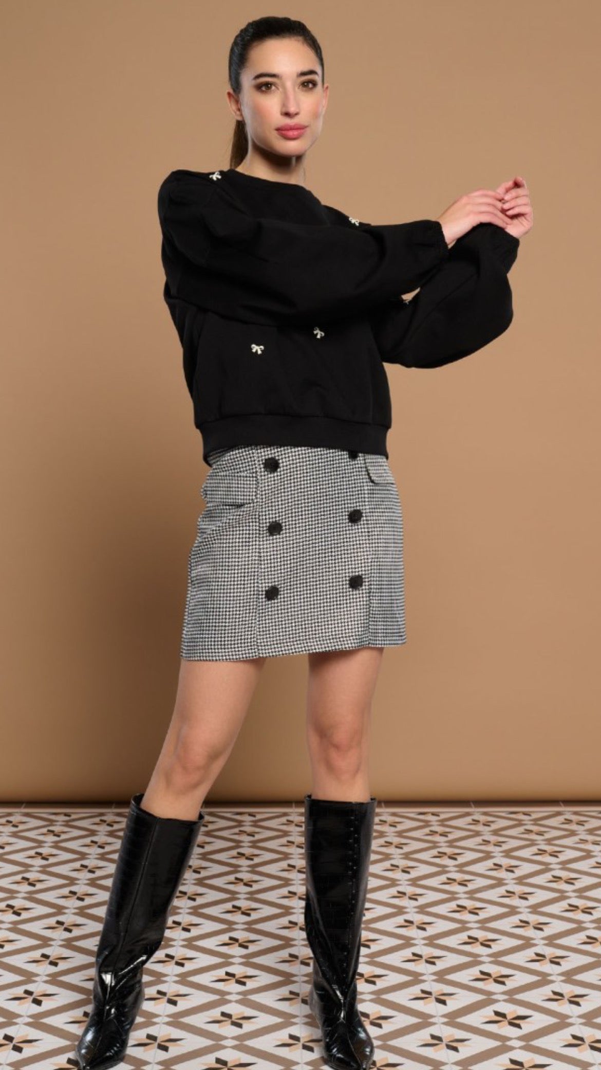 Black Rose Sweatshirt