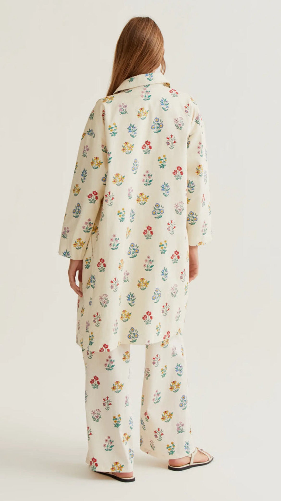 Gabardina con estampado Garderner