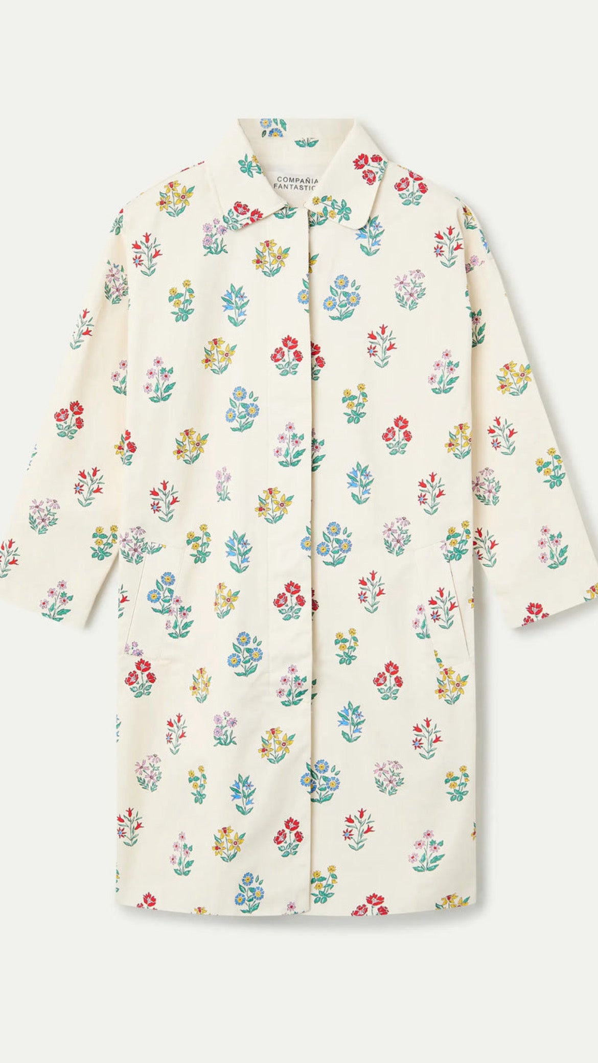 Gabardina con estampado Garderner