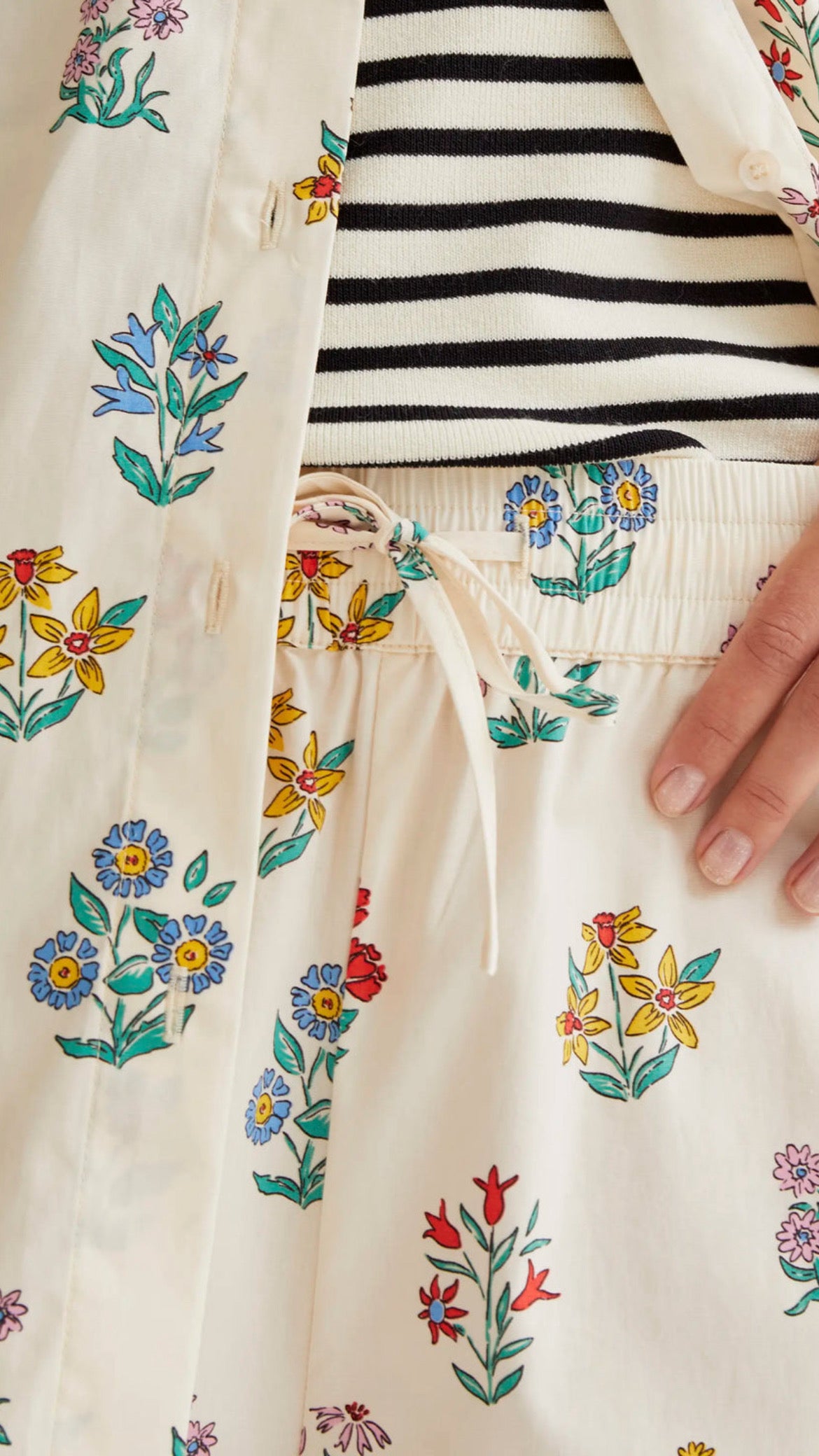 Pantalón con estampado Gardener