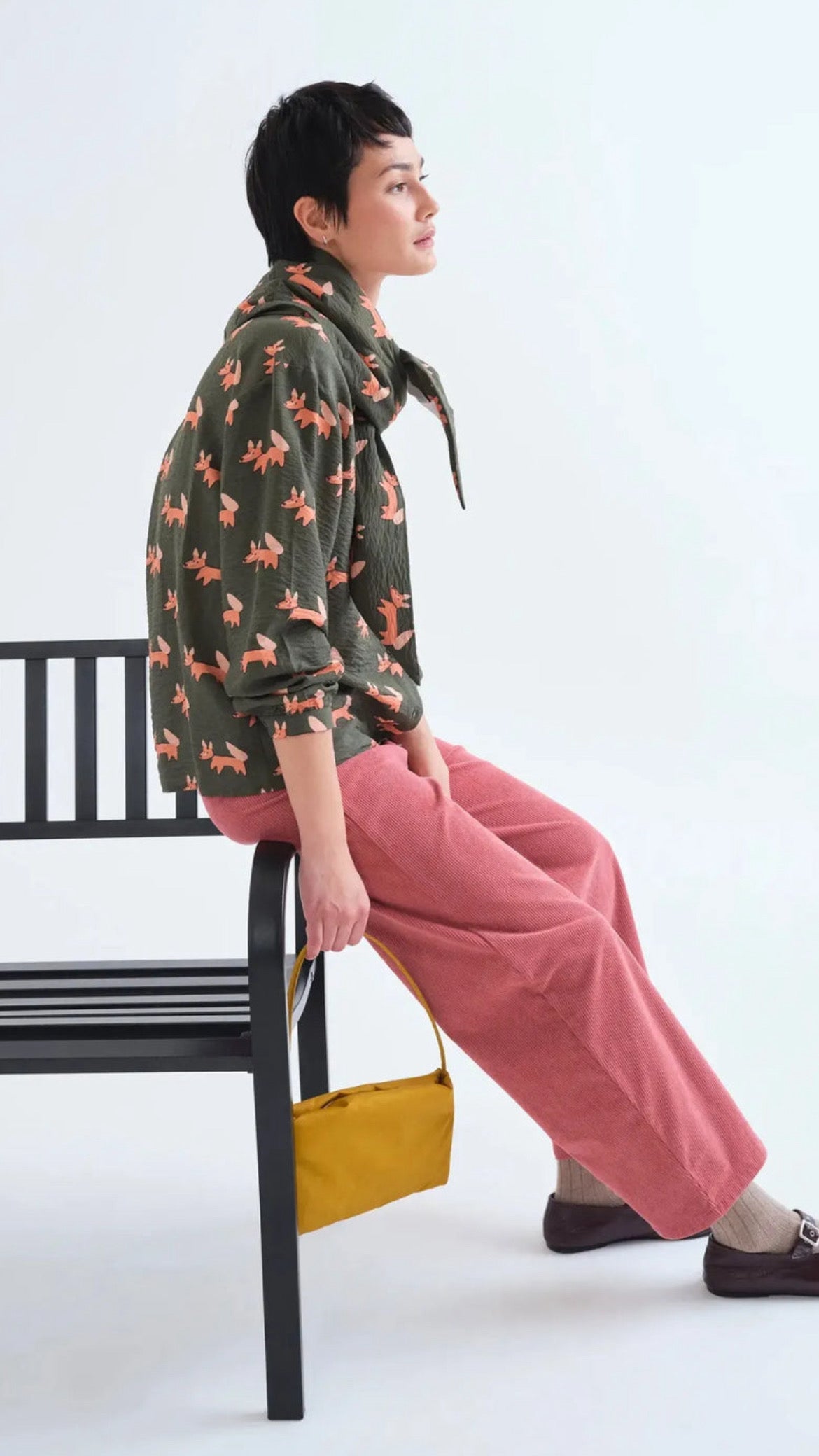Camisa con estampado Volpe