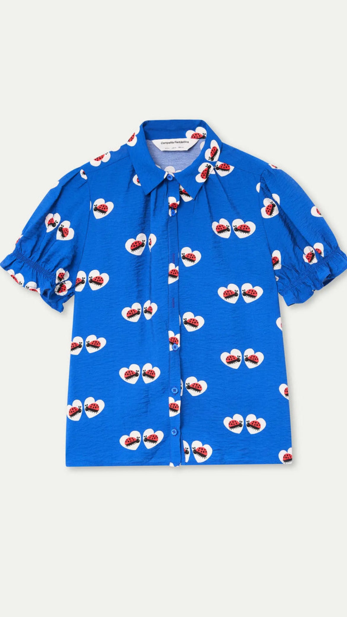 Camisa con estampado Coccinella