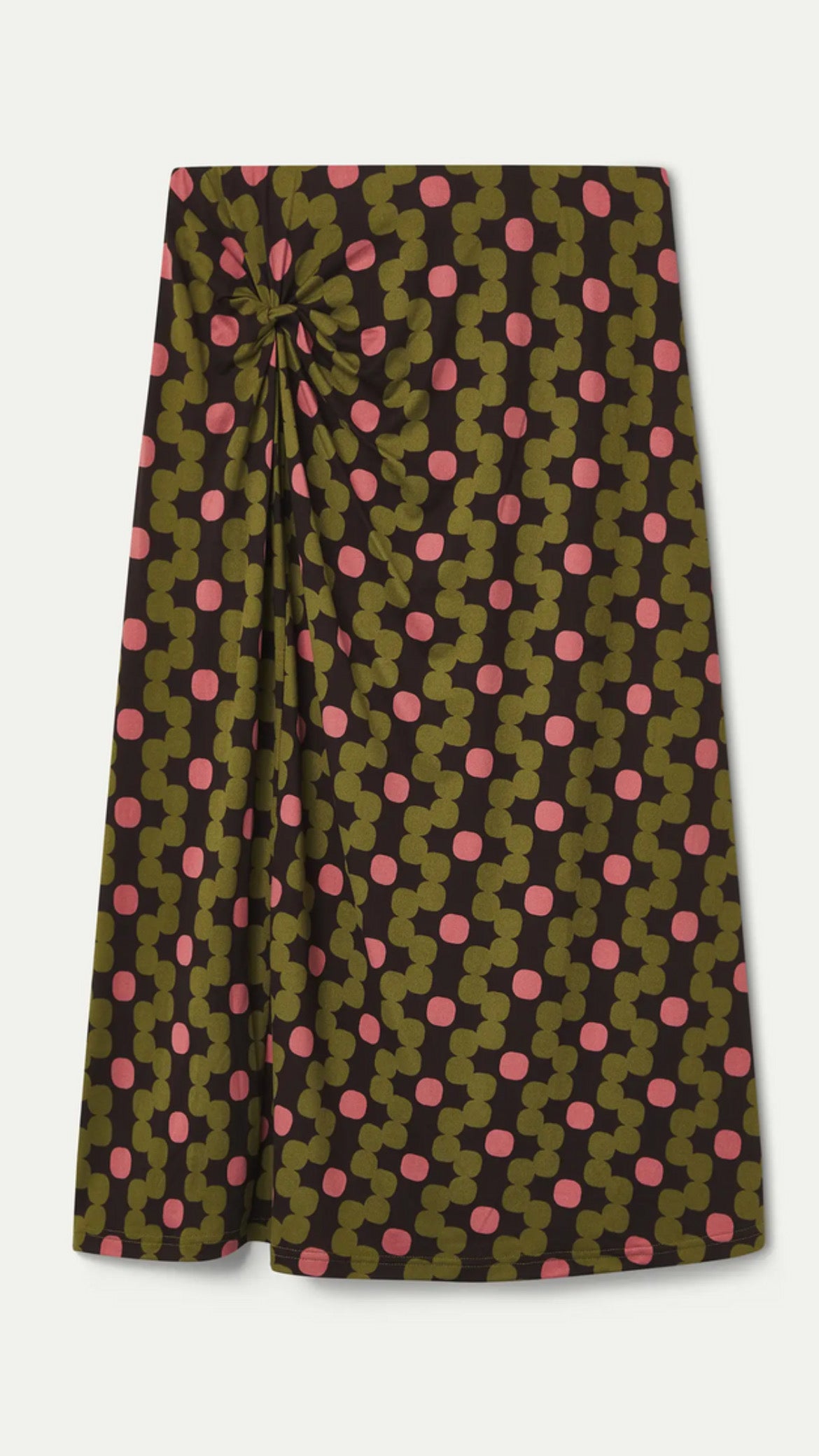 Falda midi con estampado Aberdeen