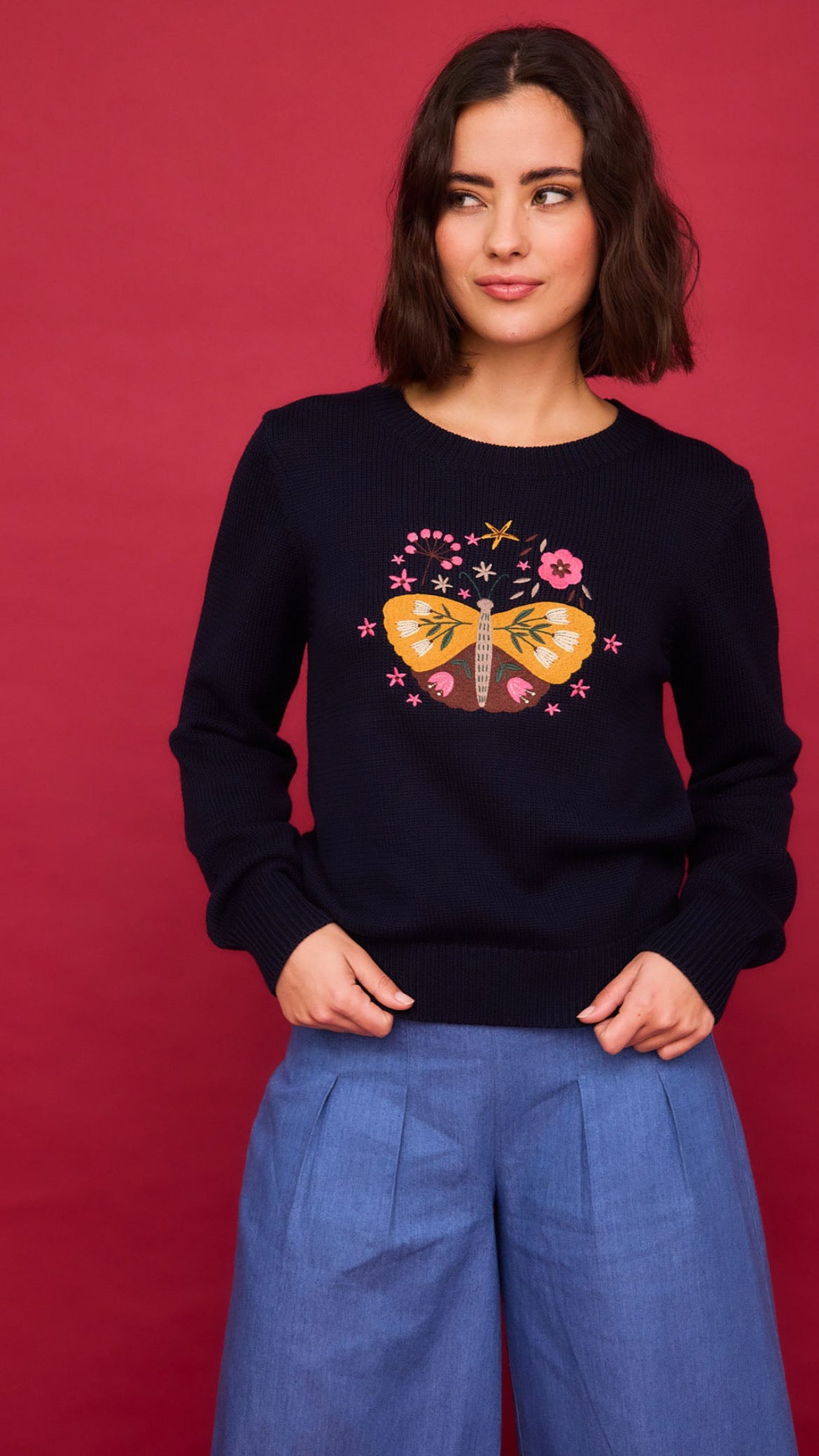 Jersey Cenicienta Marino