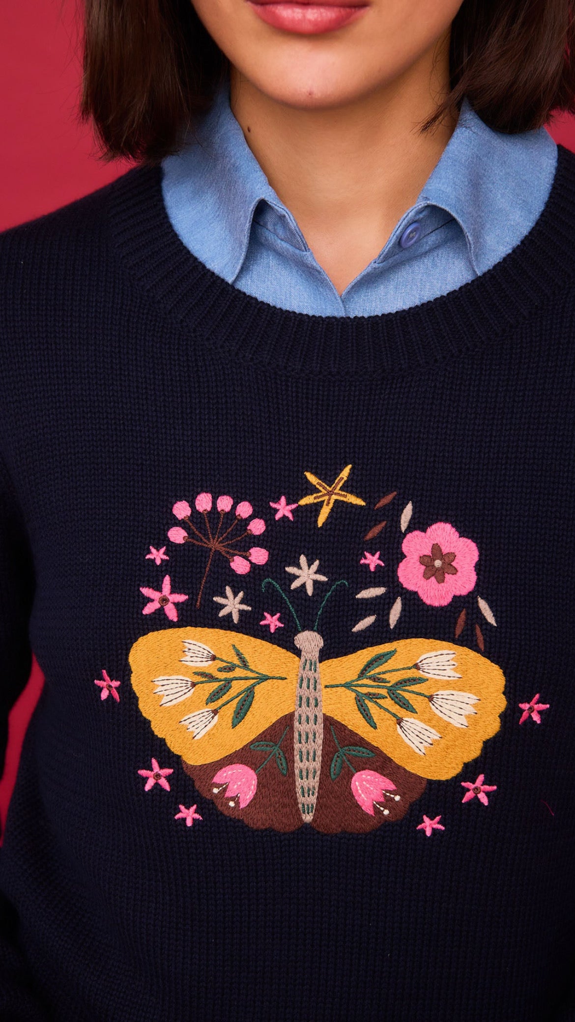 Jersey Cenicienta Marino