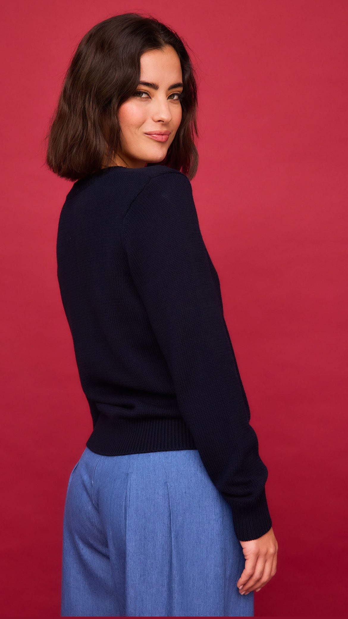 Jersey Cenicienta Marino