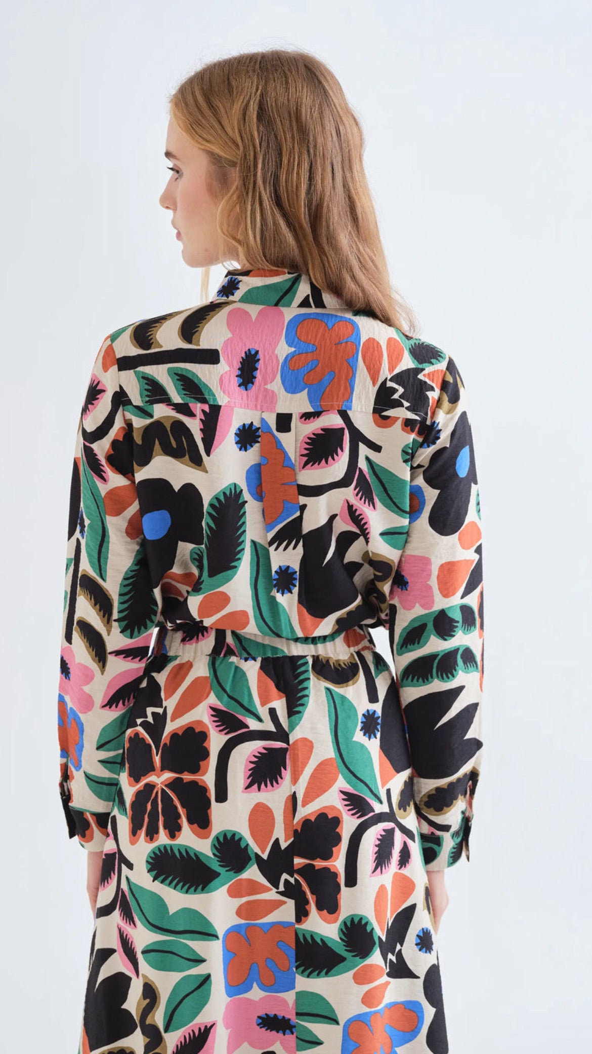 Camisa con estampado Neo Garden