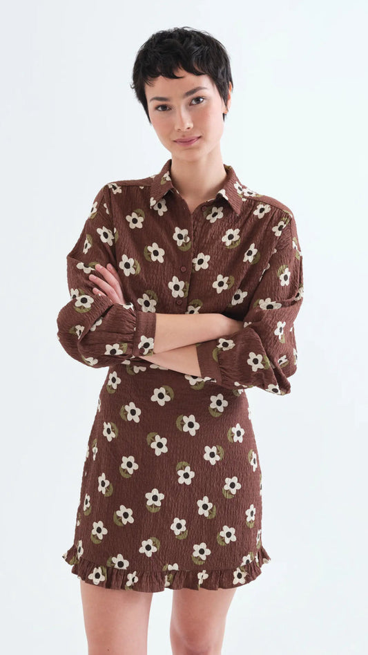 Camisa con estampado Santini
