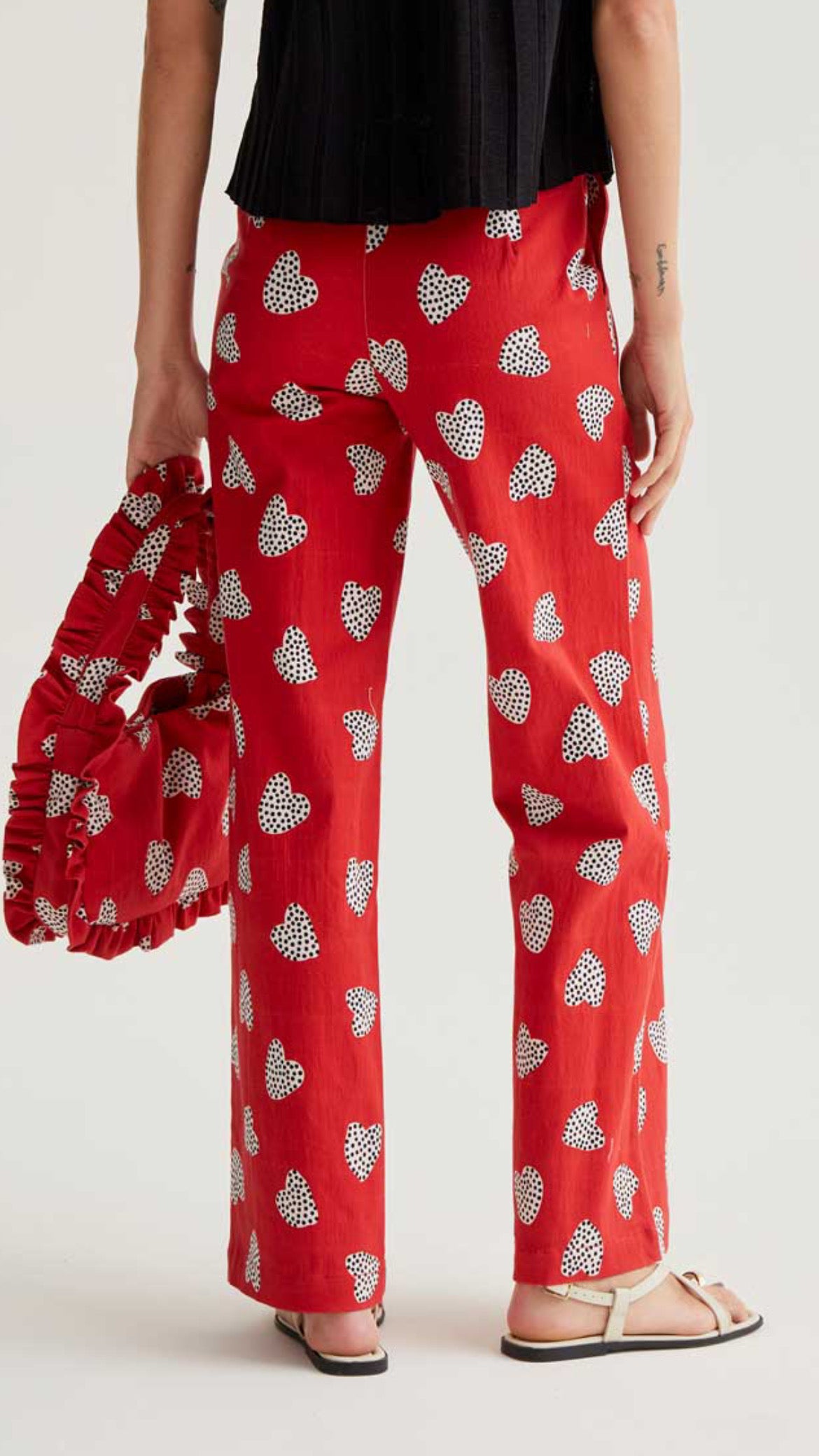 Pantalón con estampado Harmony Red