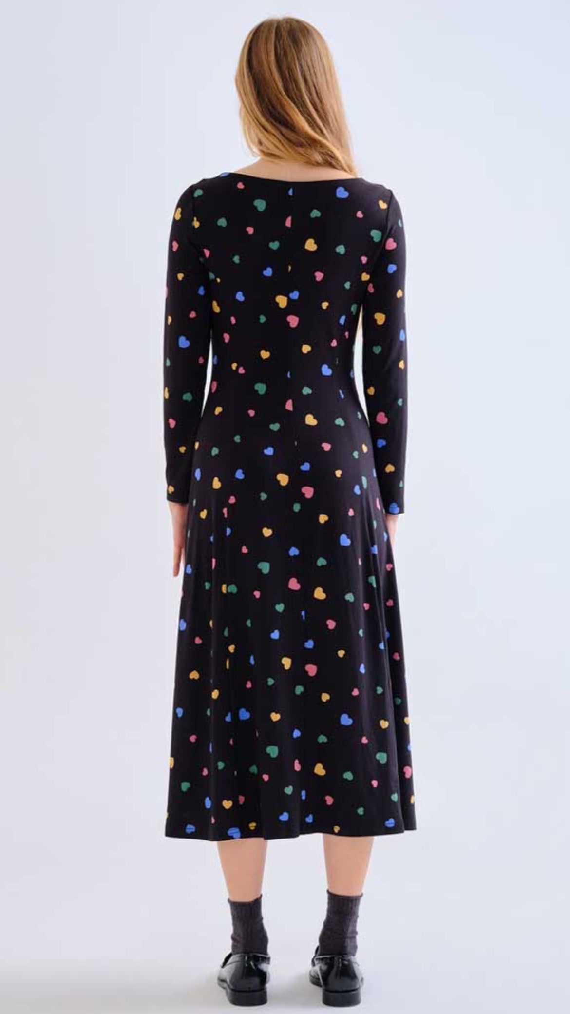 Vestido midi con estampado Candy