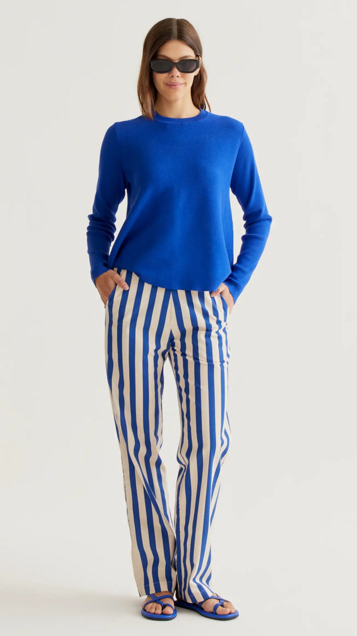 Pantalón con estampado Bamboo Blue