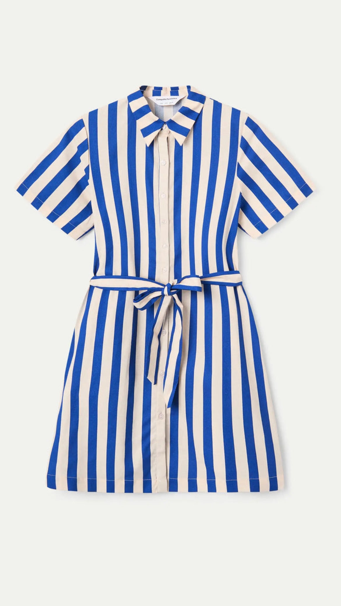 Vestido con estampado Bamboo Blue