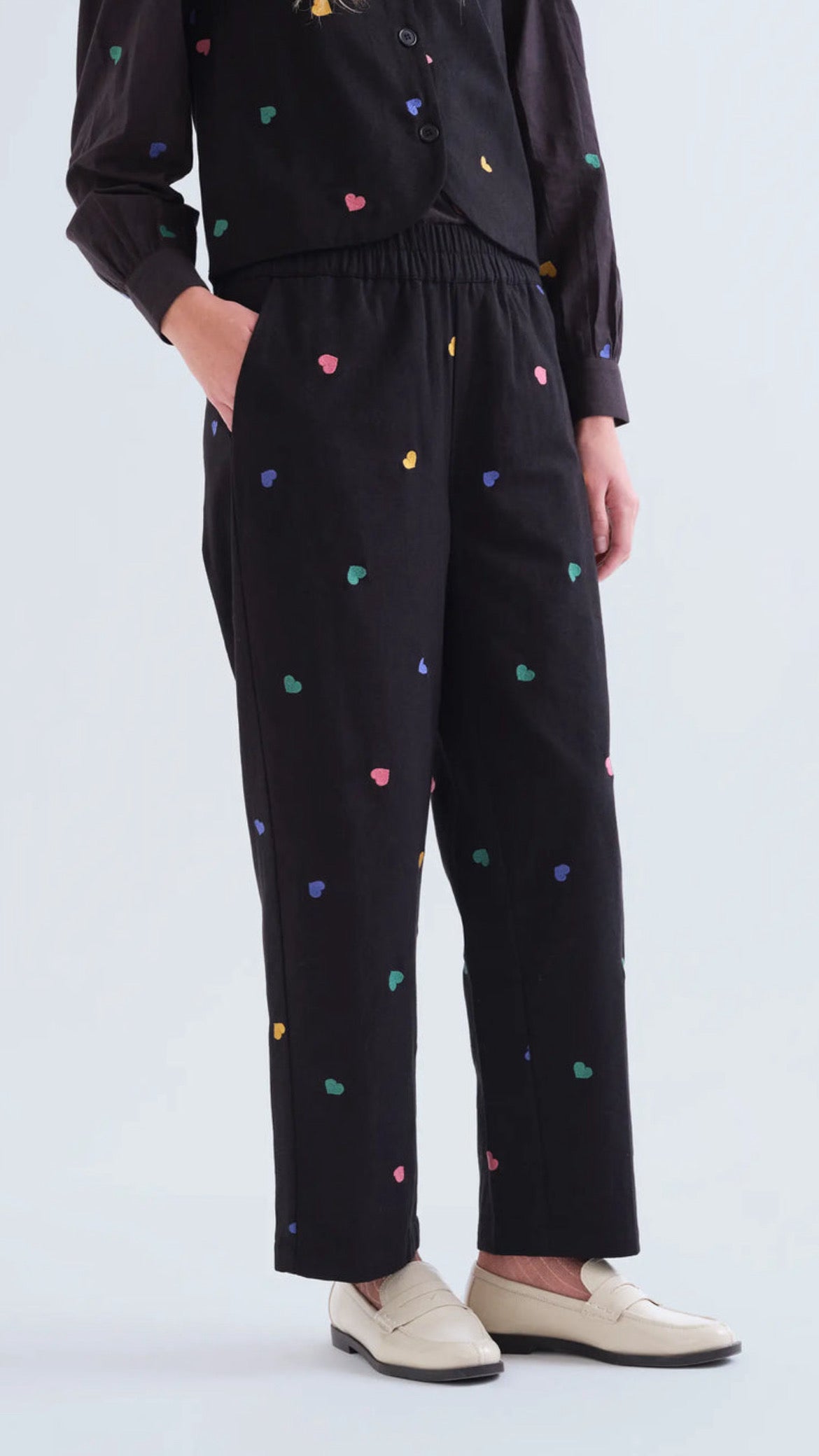 Pantalón con estampado Candy