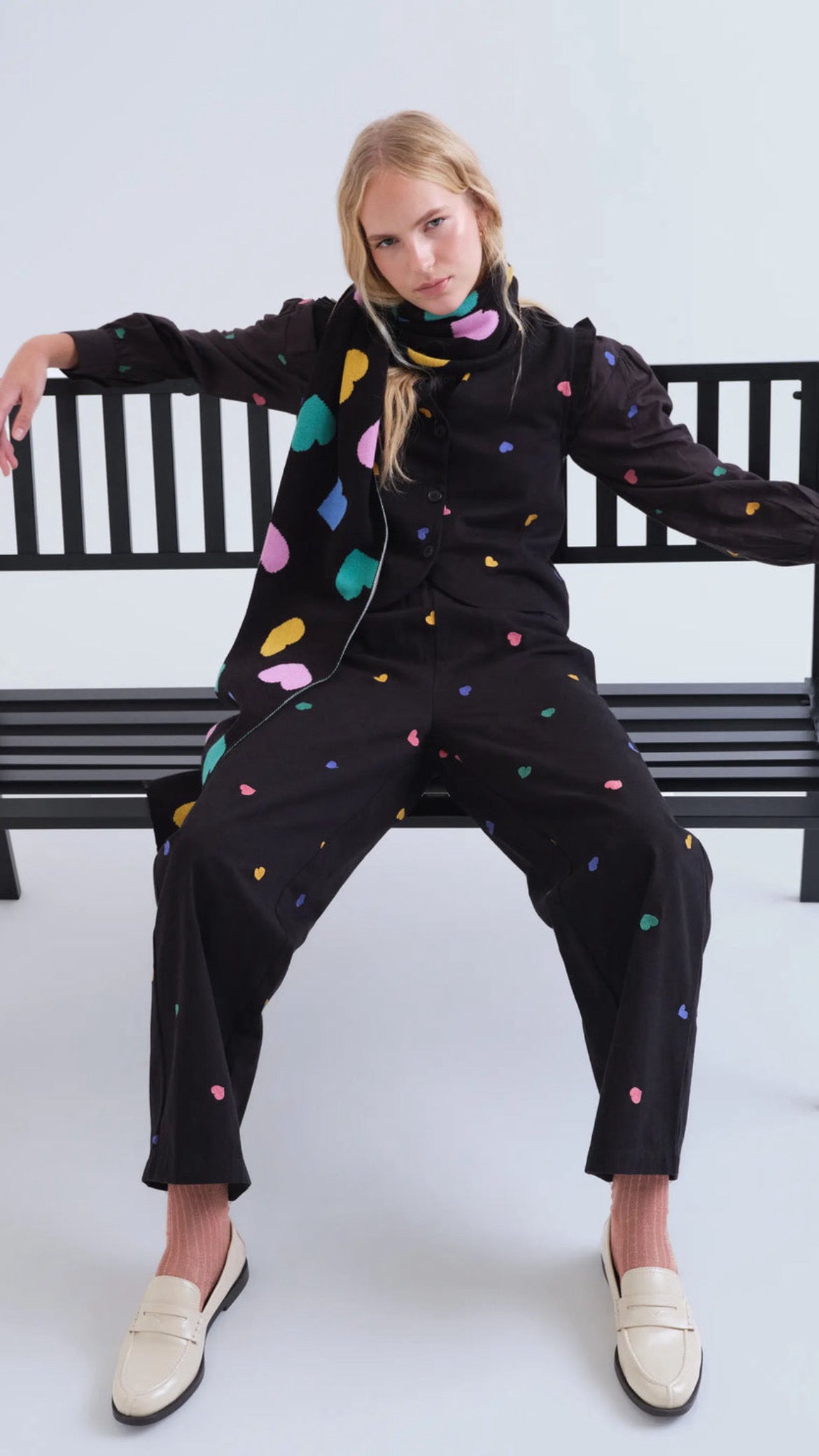 Pantalón con estampado Candy