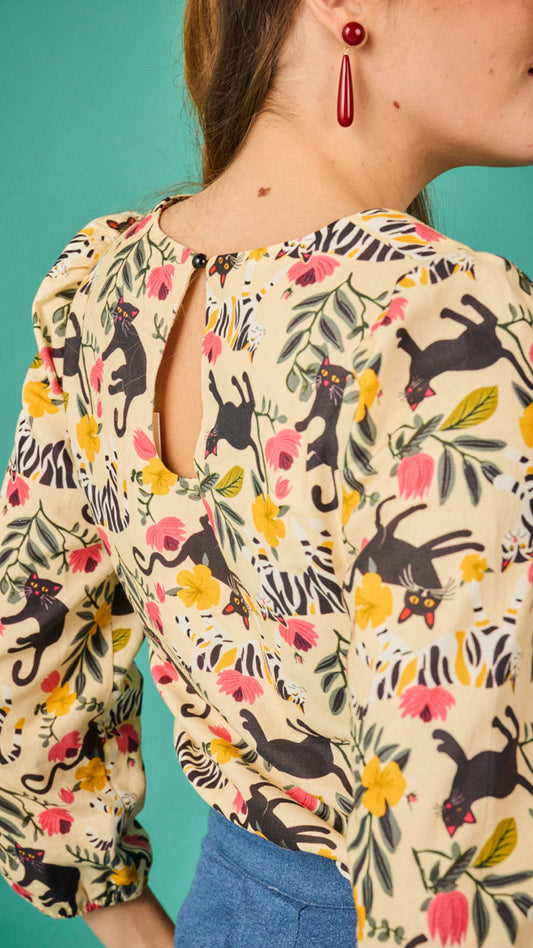 Camisa Berna Gatos