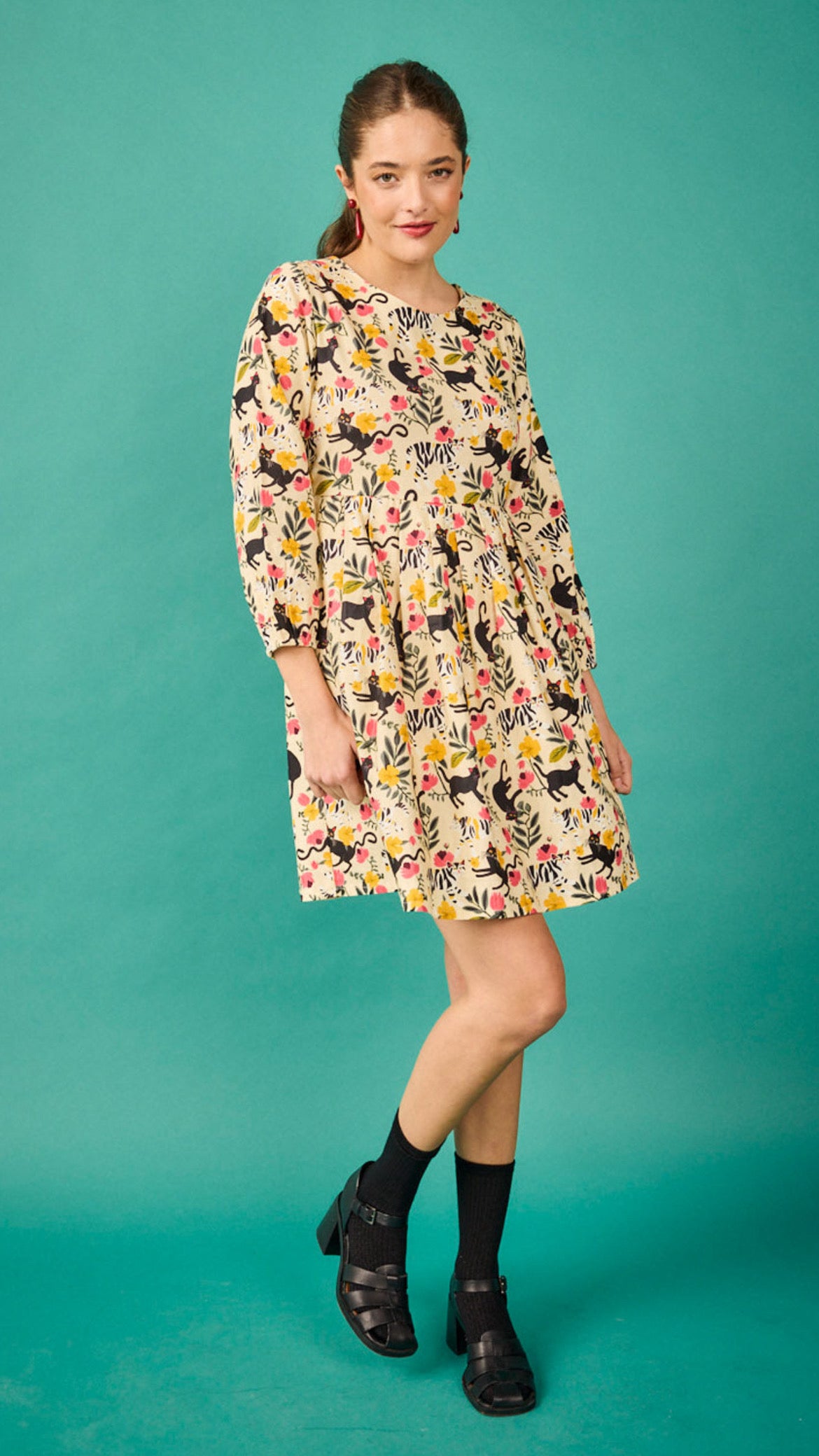Vestido Amsterdam Gatos