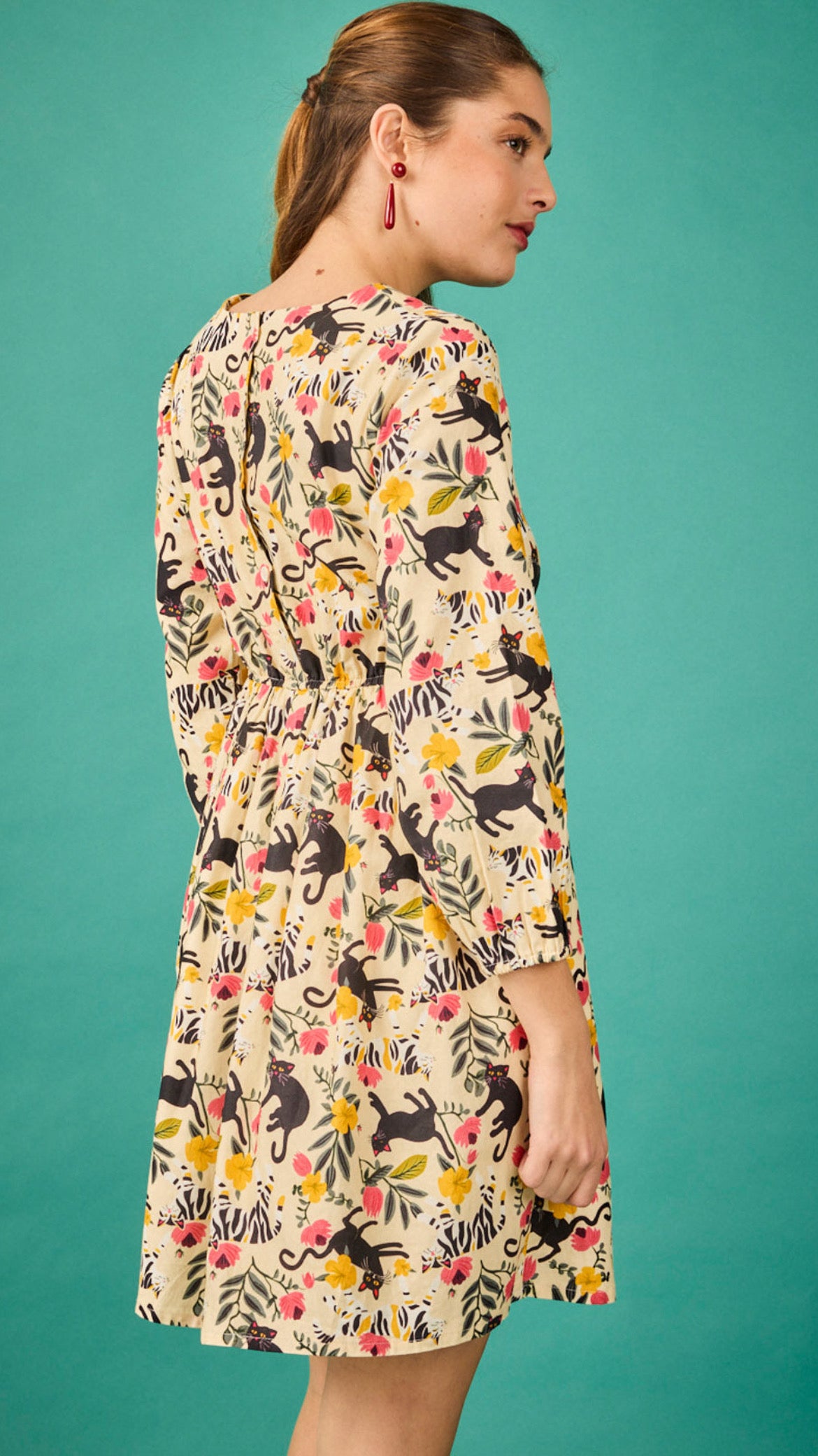 Vestido Amsterdam Gatos