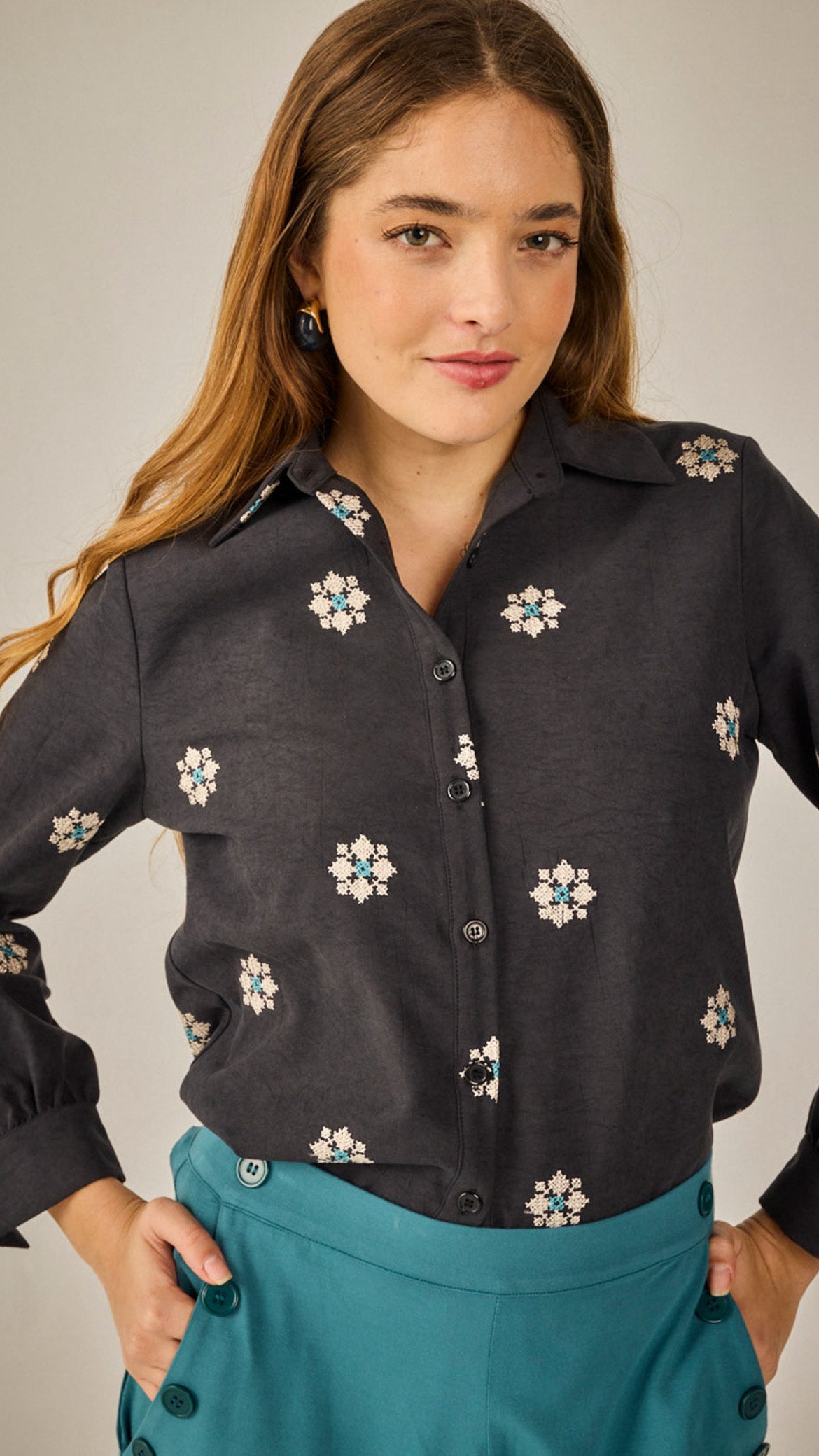 Camisa Sintra Negra