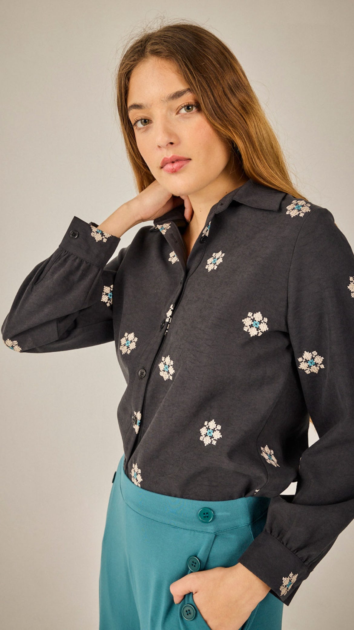 Camisa Sintra Negra