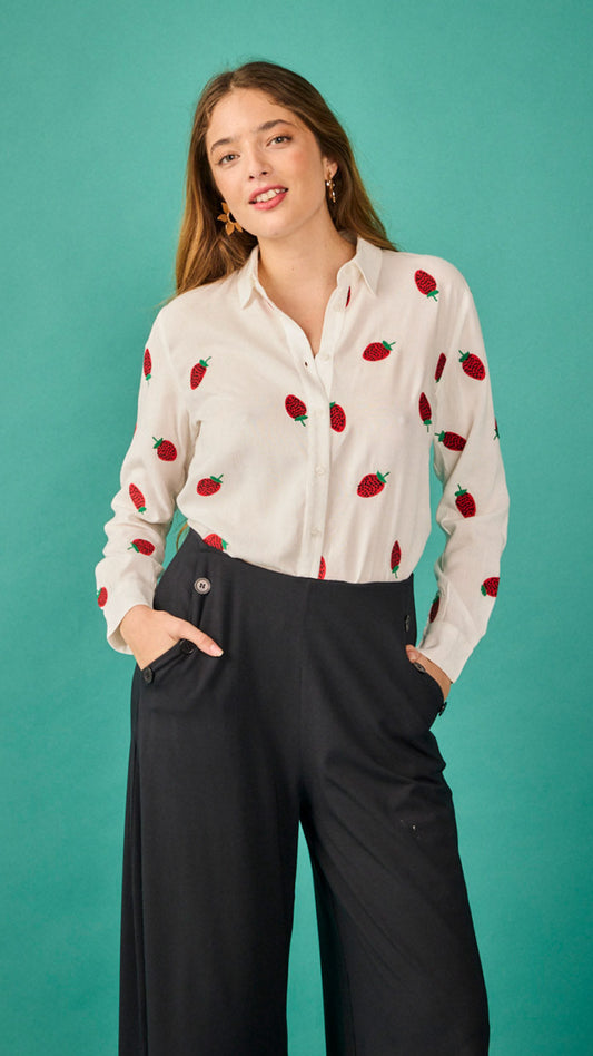 Camisa Budapest Blanco