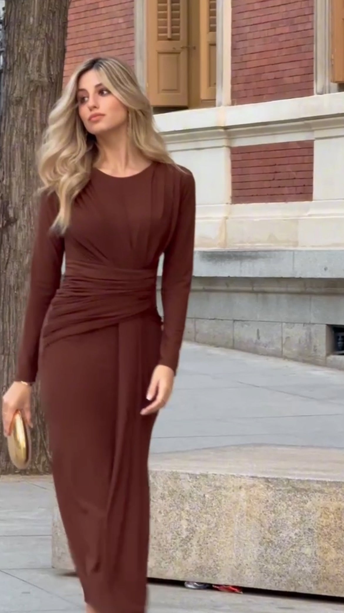 Sandra Chocolate Dress
