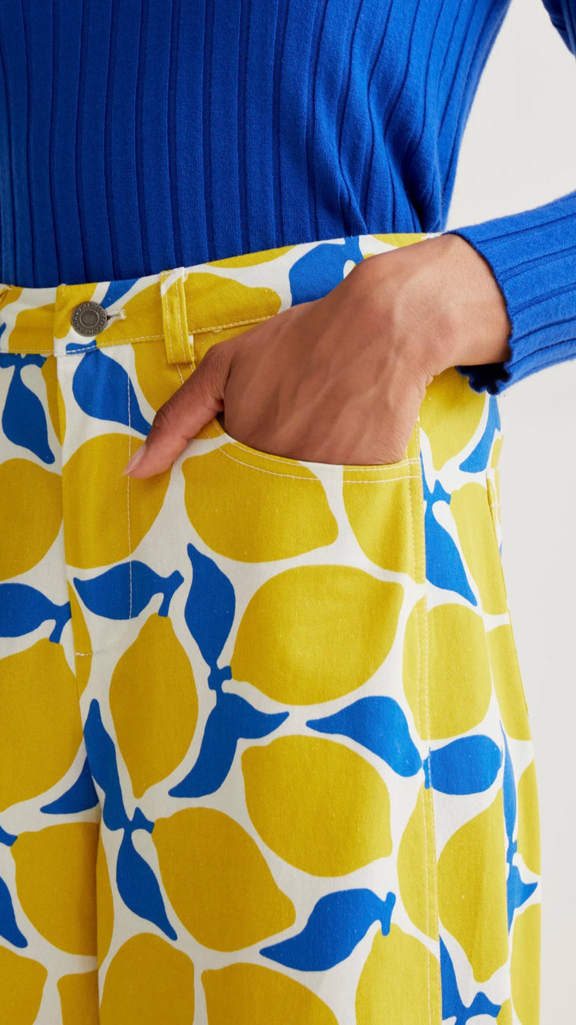 Pantalón con estampado Limoncello