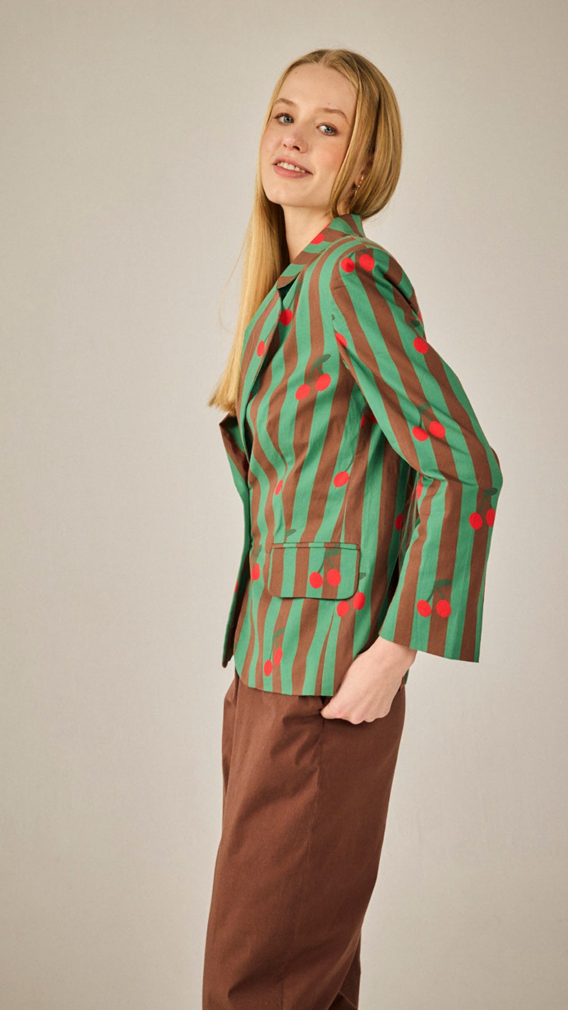 Chaqueta Varsovia Cerezas