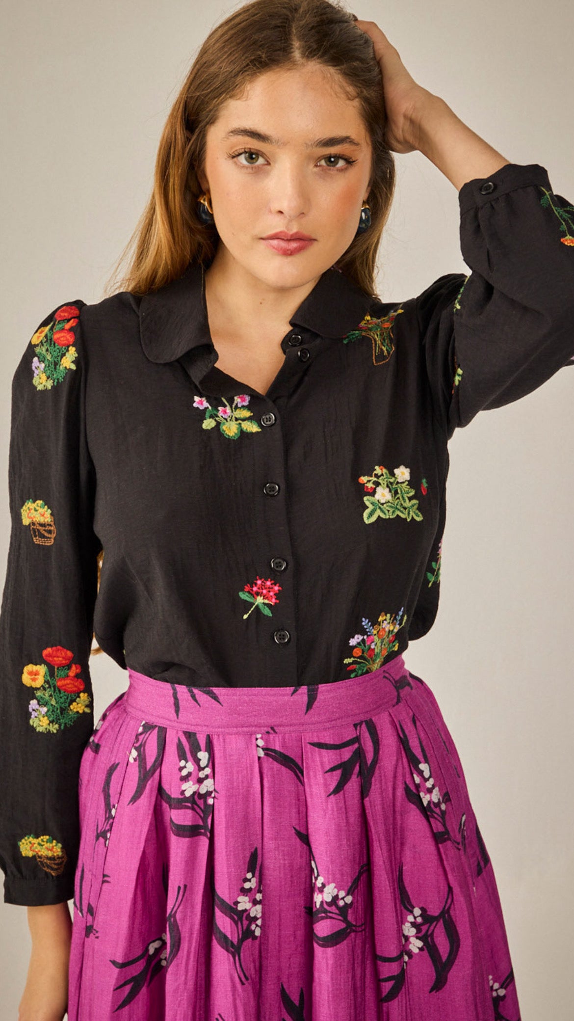 Camisa Pristina Negra