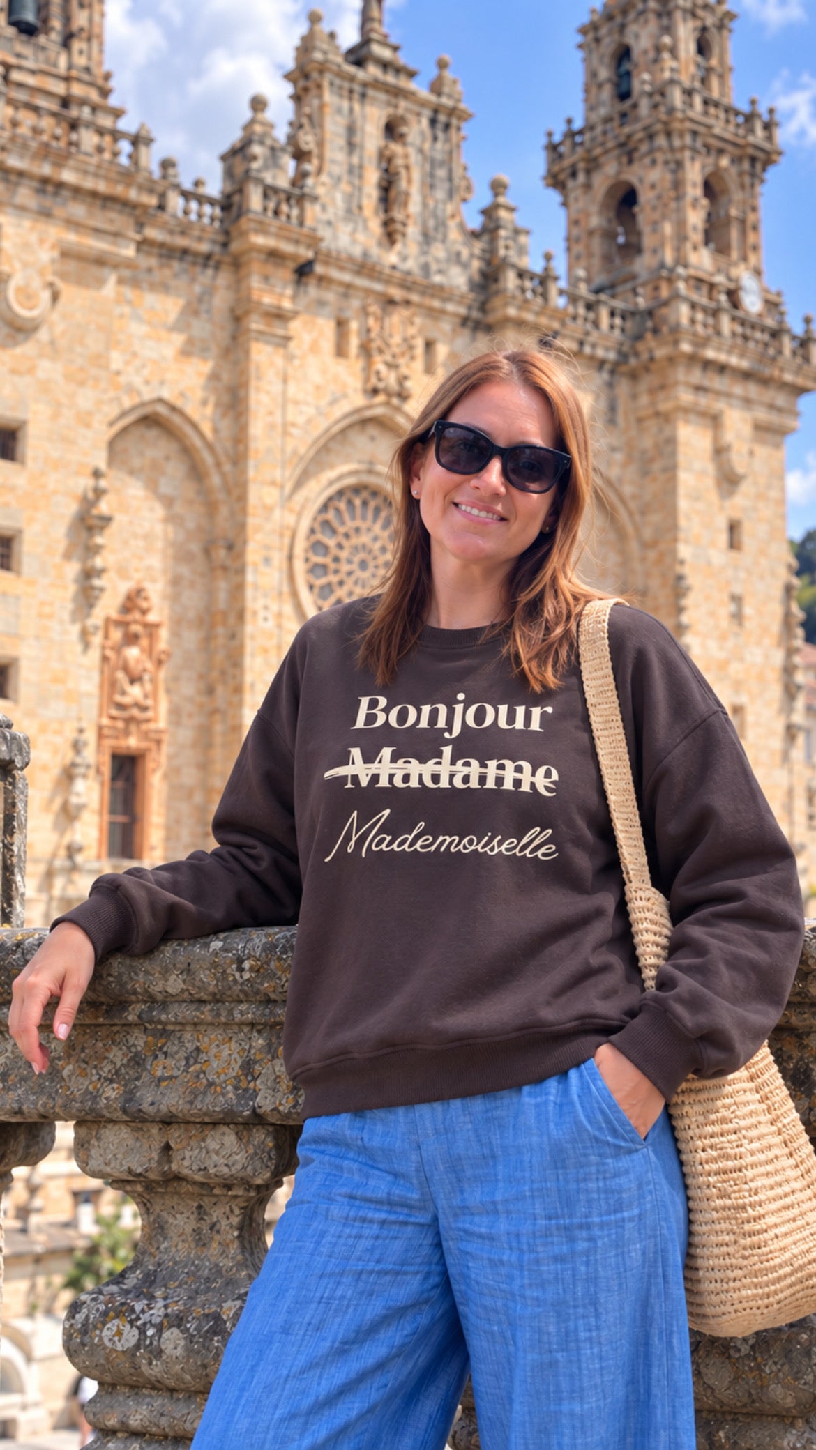 Sudadera Mademoiselle Chocolate
