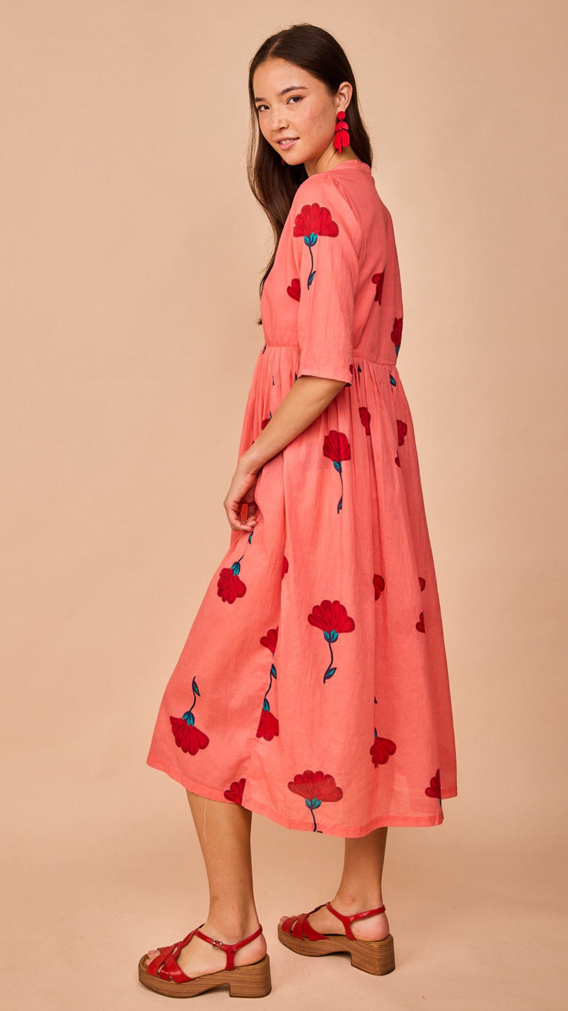 Vestido Avilés Rosa