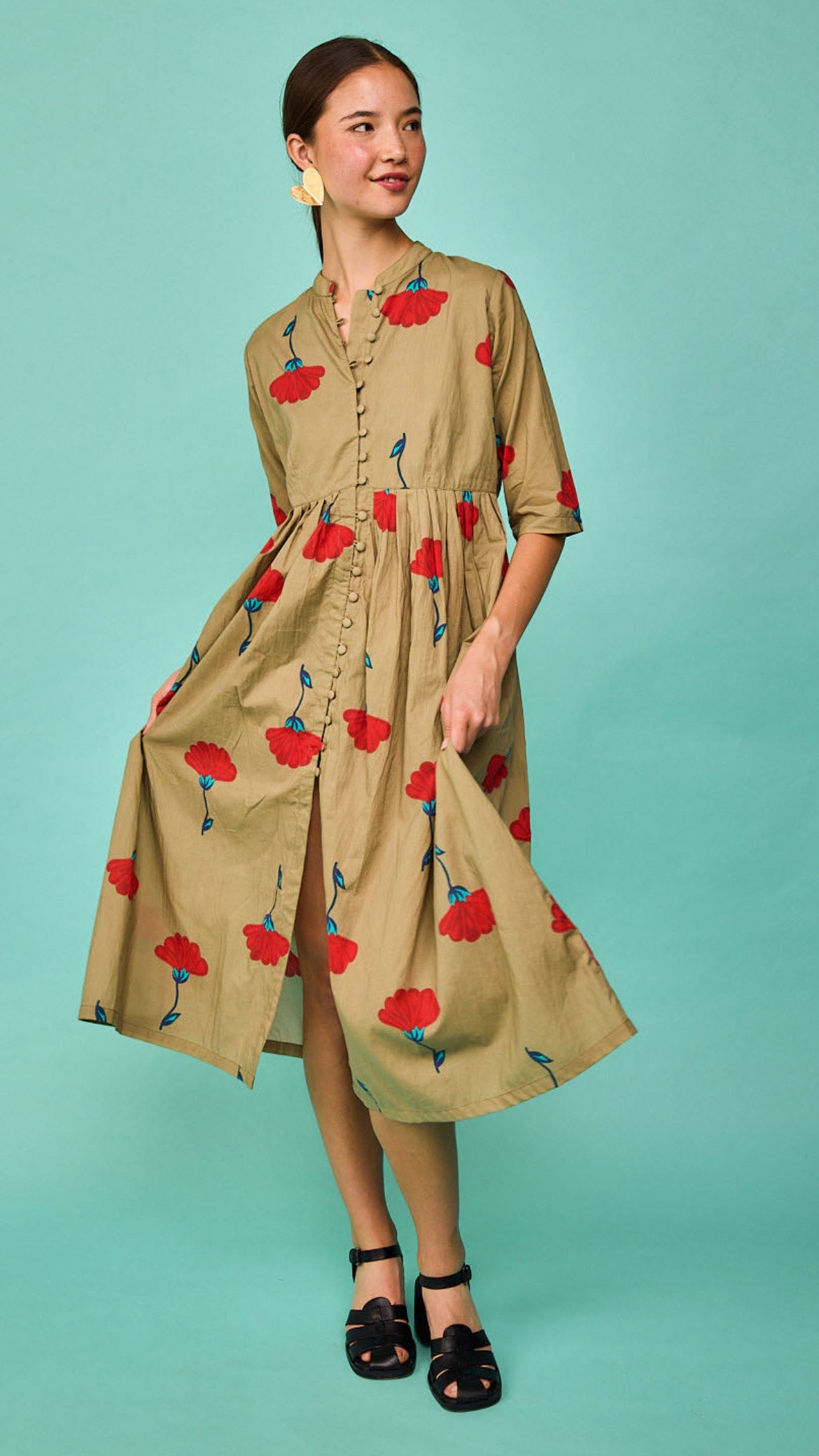 Vestido Avilés Verde