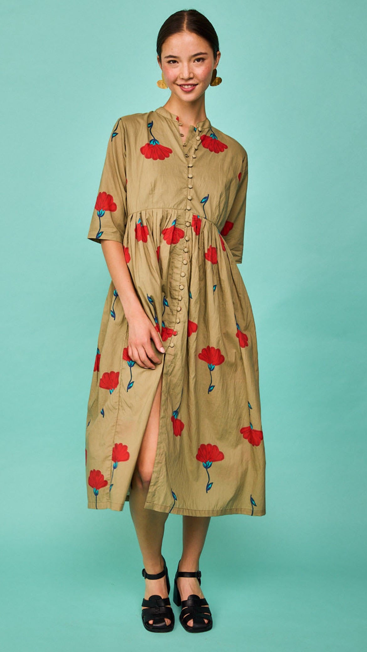Vestido Avilés Verde