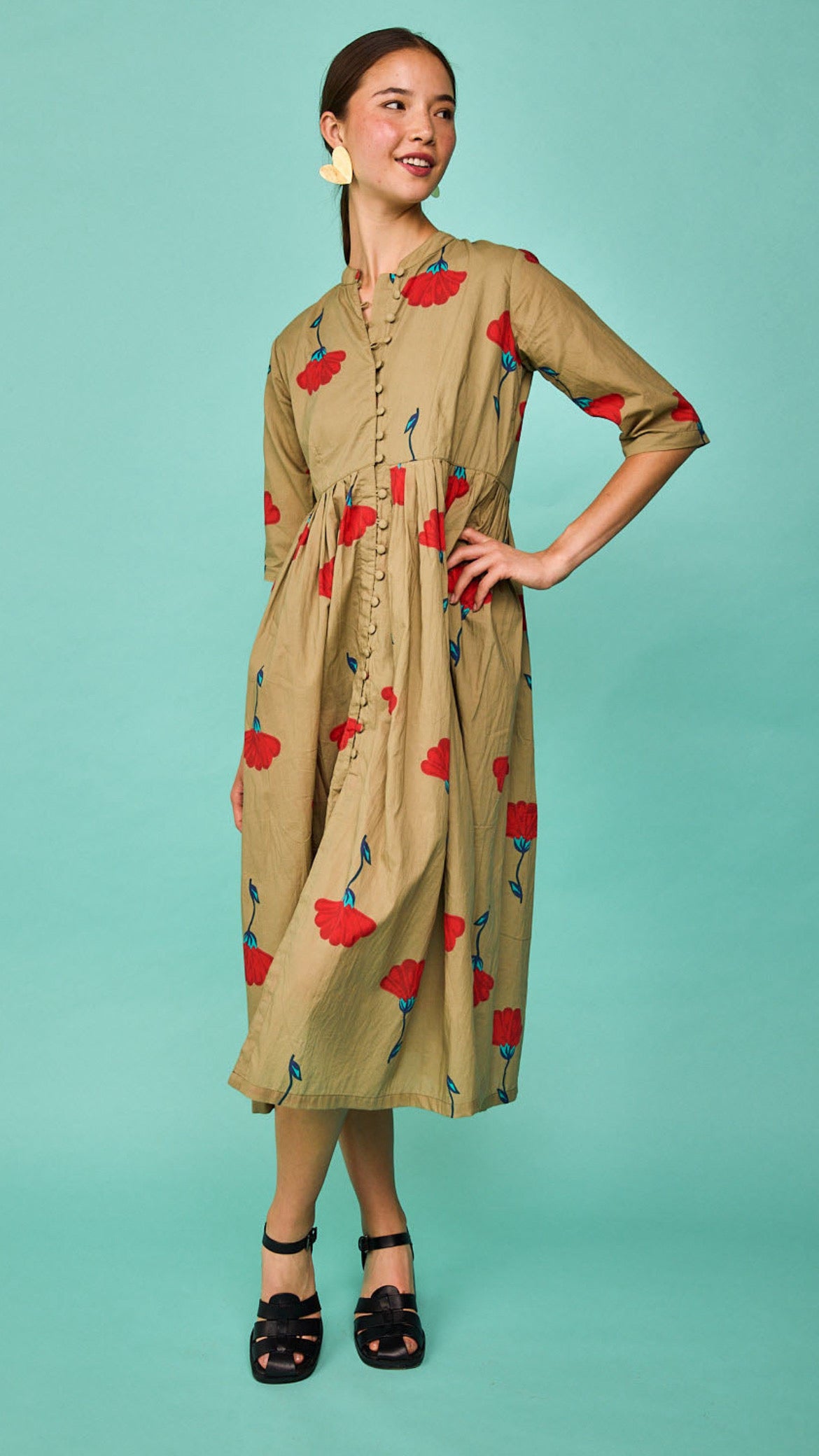 Vestido Avilés Verde