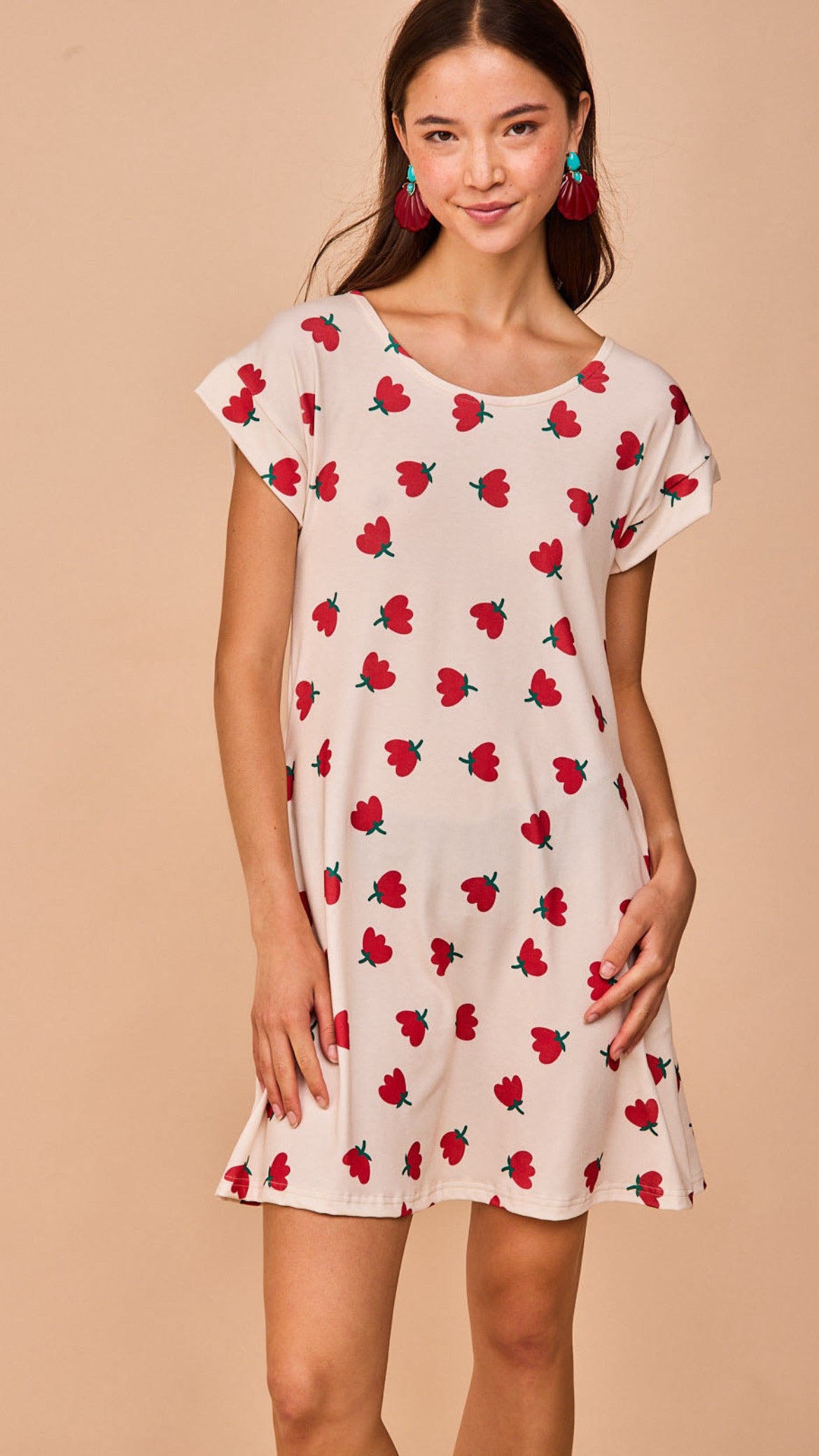 Vestido Luanco Rojo