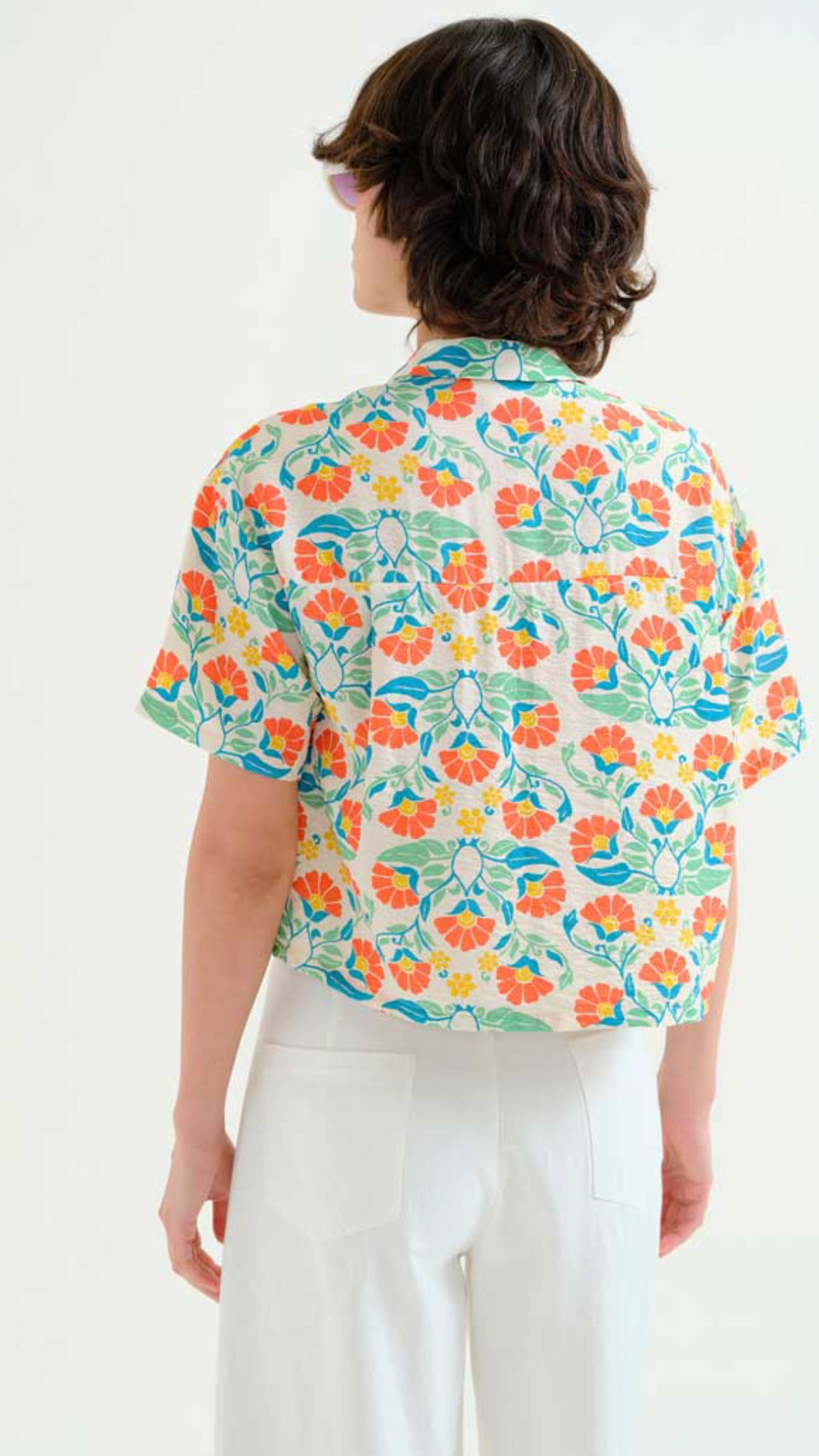 Camisa con estampado Small Royal