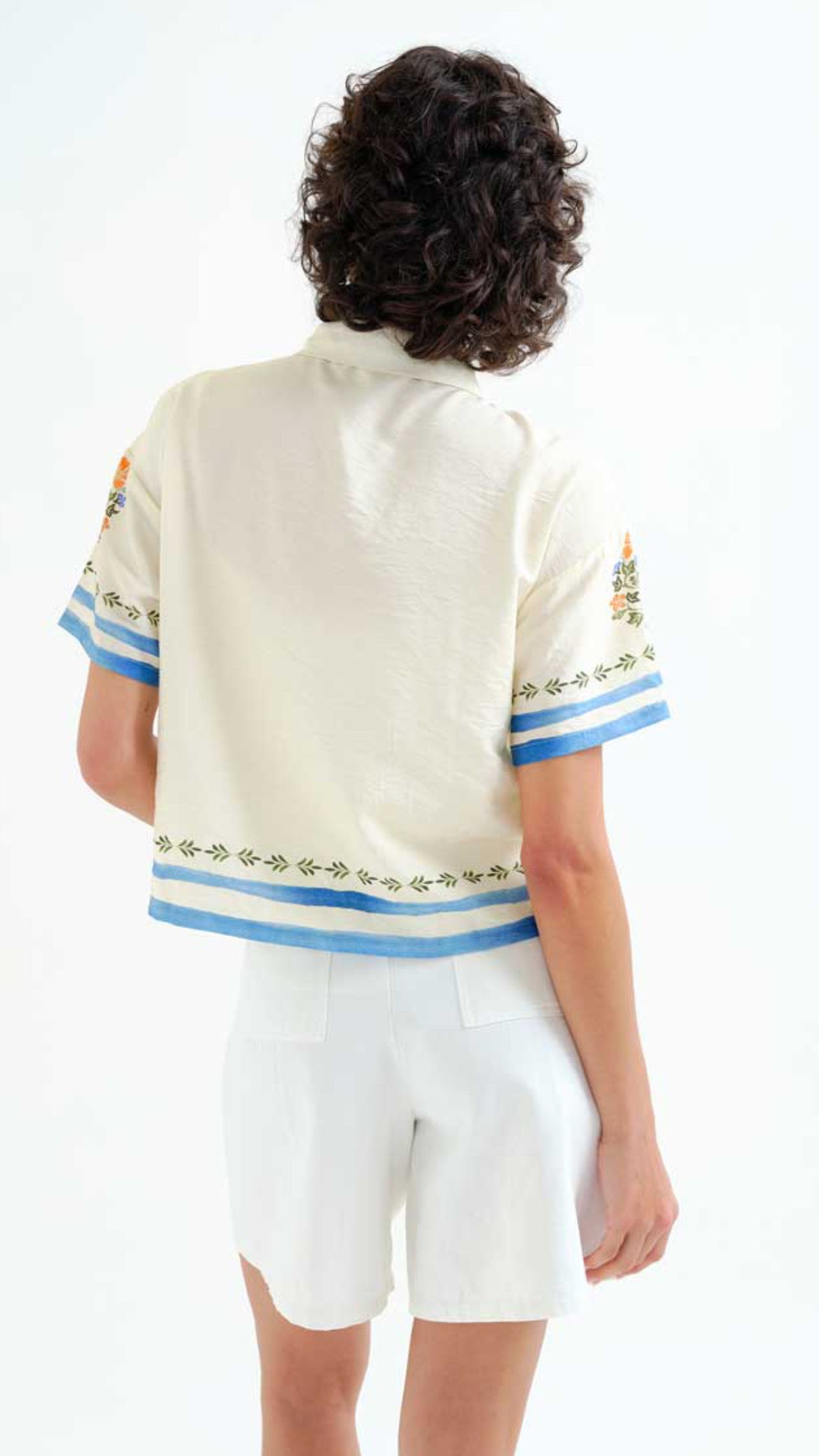 Camisa con estampado Palm & Mermaid