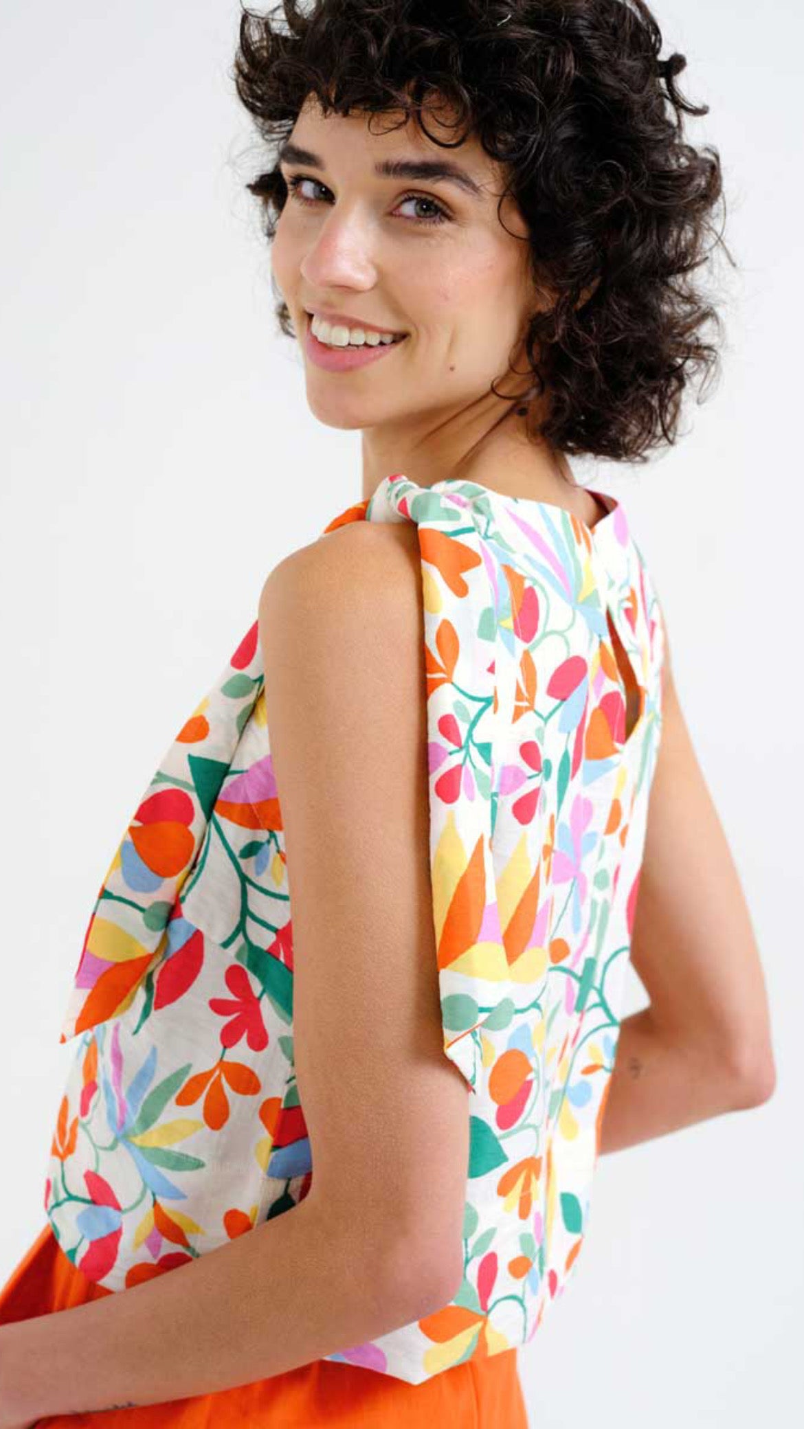 Top con estampado Lotto