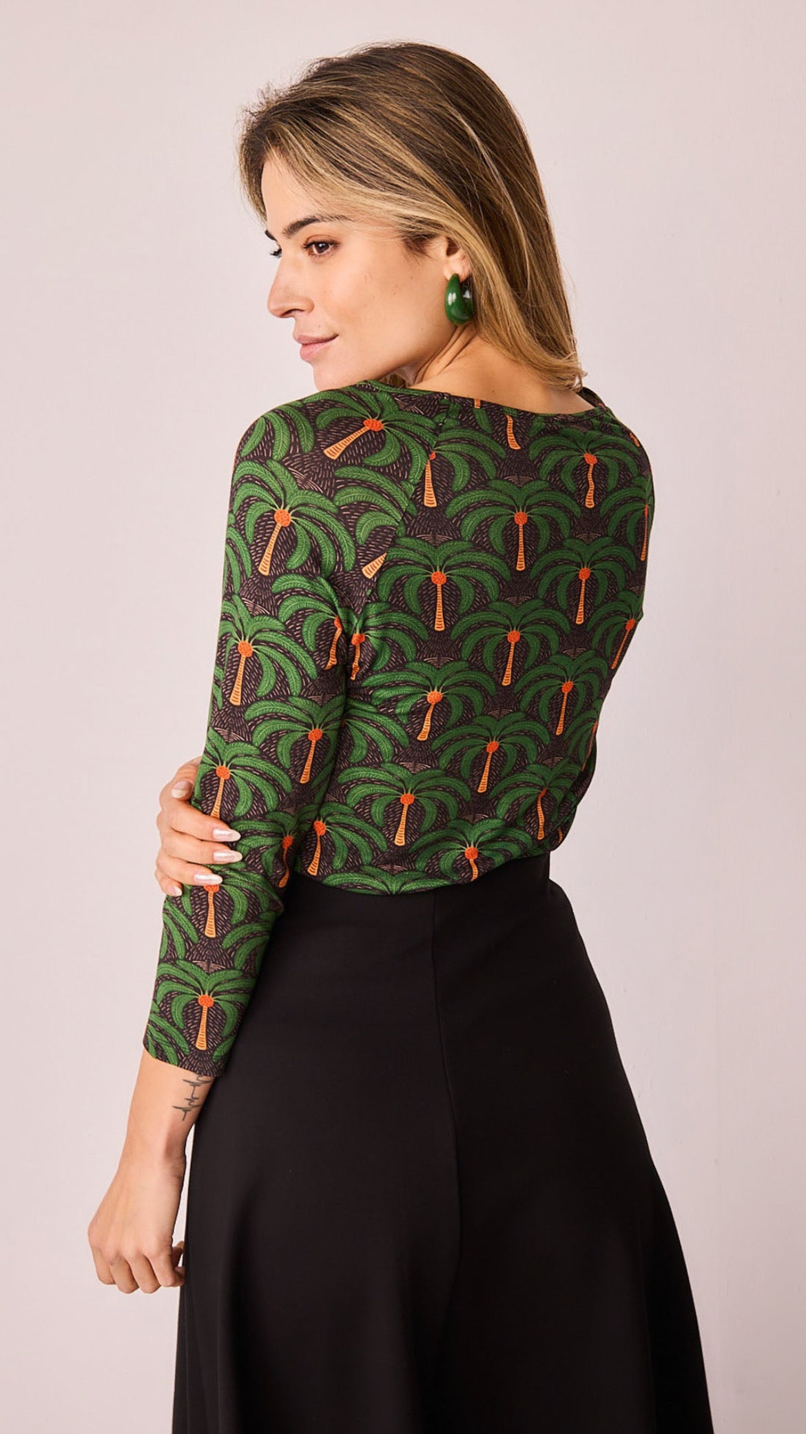 Top Bruma Negra Palmer