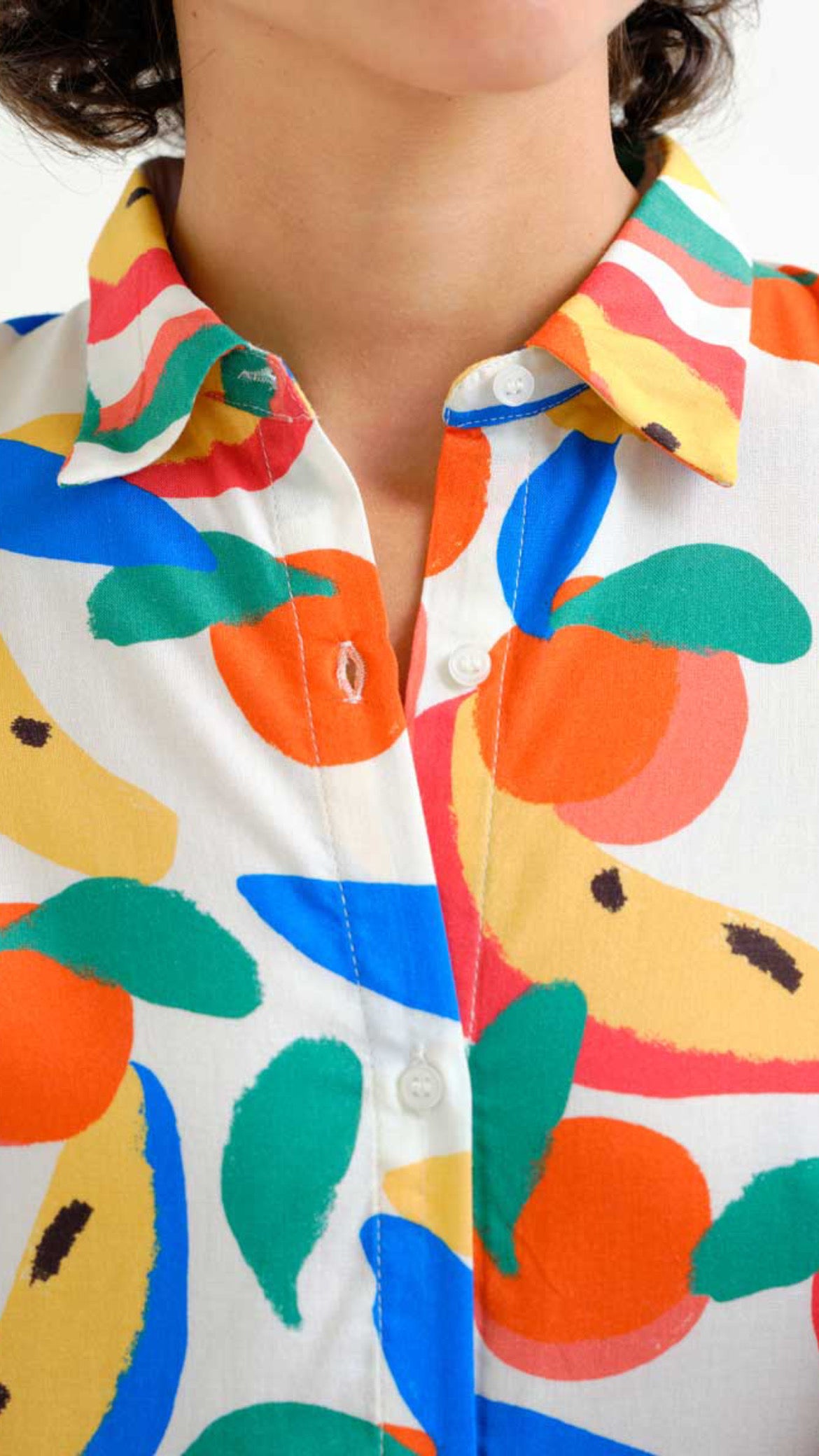 Camisa con estampado Tutti Frutti Small