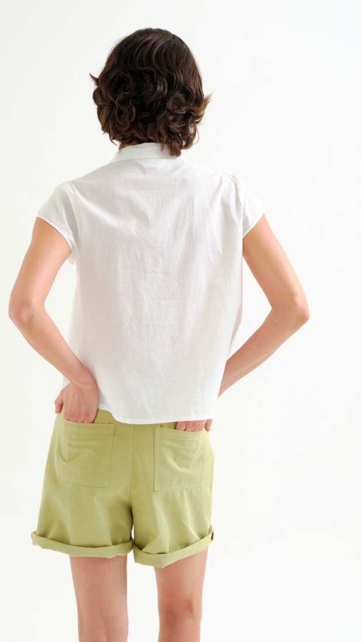 Camisa con bordado Langosta roja