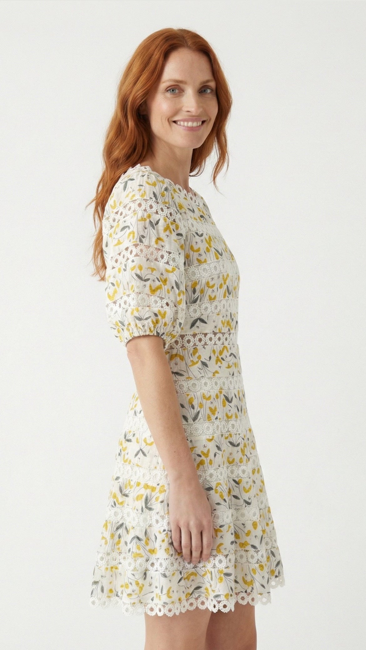 Vestido Velours Amarillo